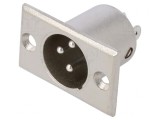 Soclu XLR 3-Pin Montare Panou, CLIFF