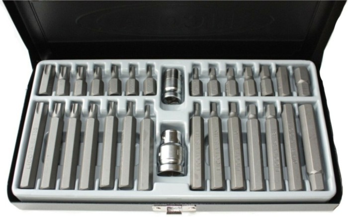 Bit Satz, Torx Inbus, S2 Stahl, 3/8 Zoll, 10mm