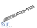 Emblema AMG cromata potrivita pentru portbagajul Mercedes GLE SUV W167, GLE Coupe C167 dupa 2019 Performance AutoTuning