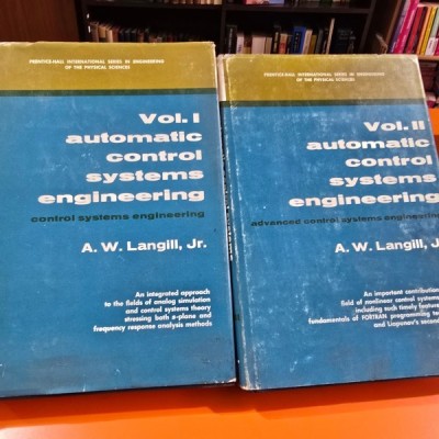 Automatic Control systems engineering Vol. 1, 2 - A. W. Langill Jr. foto