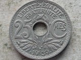 FRANTA-25 CENTIMES 1939, Europa