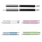 Set pix si creion mecanic, 0.5 mm, ornamente argintii, mina tip Parker, diverse culori - Verde