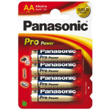 Panasonic Pro Power Alkaline Battery AA, 4 buc