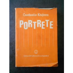 CONSTANTIN KIRITESCU - PORTRETE. OAMENI PE CARE I-AM CUNOSCUT (Ed. cartonata)
