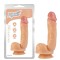 Real Beats - Dildo Flexibil Cu Suprafață Vasculară și Testicule
