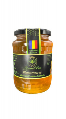 Miere de floarea soarelui, 950G, Green Bee Maramures foto