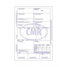 CMR-uri Personalizate A4 in 5 Exemplare, 25 Seturi/Carnet, Tipar 1+0, Formulare Tipizate Autocopiative, CMR Personalizat, Tipizate Personalizate, Form