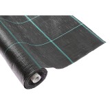 Plasa antiburuieni, Agrojutex, textil, negru, 1.6 x 20 m