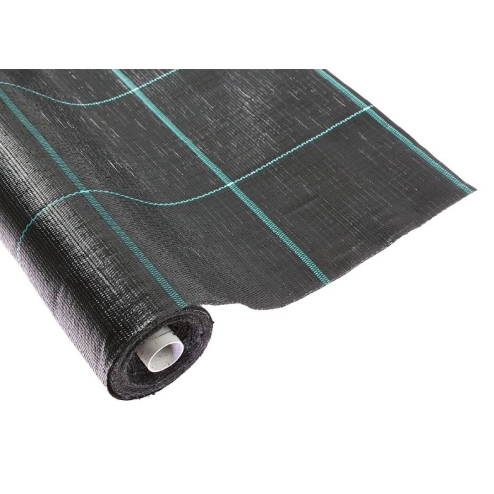 Plasa antiburuieni, Agrojutex, textil, negru, 1.6 x 20 m