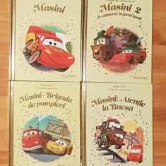 Set 4 carti Masini. Disney. Editura Hachette, Povesti din colectia de aur