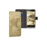 Husa pentru Huawei Honor 6C, Piele ecologica, Maro, 43528.01