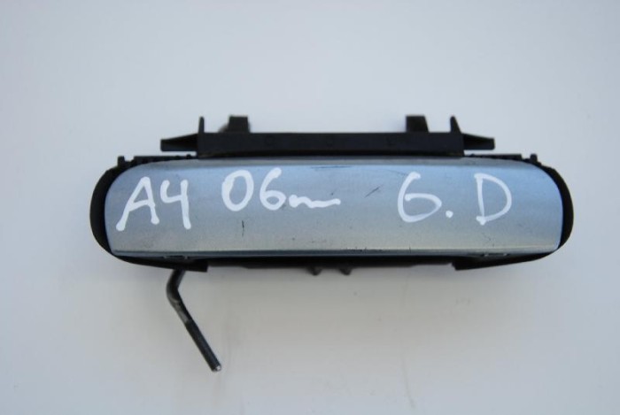 M&acirc;ner exterior ușă dreapta spate AUDI A4 8EC, B7 2006 | 2426205