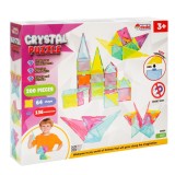 Set de constructie, Dede, Crystal Puzzle, 200 piese