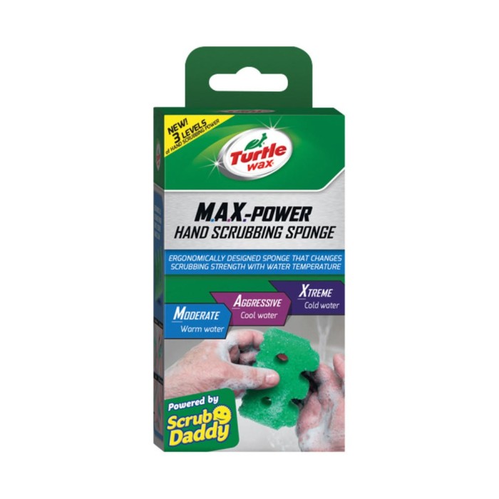 Burete curatat mainile Turtle Wax M.A.X.-Power Hand Scrubbing Sponge AutoDrive ProParts