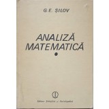 ANALIZA MATEMATICA-G.E. SILOV-287470