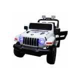 Cumpara ieftin Masinuta electrica cu telecomanda cu baterii si functie de balansare Jeep X10 TS-159 R-Sport - Alb