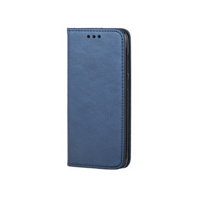 Husa Piele OEM Smart Magnet pentru Huawei Y5 (2019), Bleumarin foto