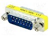 Adaptor din ambele par&amp;#355;i, D-Sub 15pin tata, ENCITECH - 2401-0100-02
