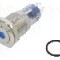 Intrerupator anti-vandalism, ON-(ON), &Oslash;16.2mm, BULGIN, MP0045/1D1BL012S
