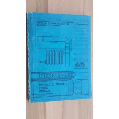 Indrumar: Materiale de constructii pentru instalatii- Liviu Groll, Rodica Matei