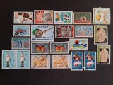 Lot filatelic Istorie, Instrumente Muzicale, Faună &amp; Costum Național / Tunisia (R&eacute;publique Tunisienne) - A583