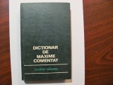 CY - Tudor VIANU &quot;Dictionar de Maxime Comentat&quot;