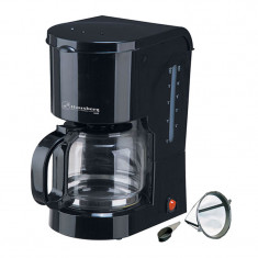 Filtru de cafea HB 3600 Hausberg, 1.2 l, 1200 W, Negru