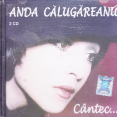CD Pop: Anda Calugareanu - Cântec... (2009, 2 CD-uri Electrecord, SIGILATE )
