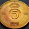Moneda 5 ORE - SUEDIA, anul 1960 * cod 4355 B