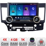 Navigatie MITSUBISHI LANCER Kit-037 Edotec 4+64 10.5 inch Incell 1K android Wifi 5Ghz gps internet