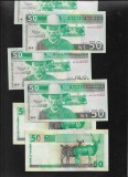 Rar! Namibia 50 dolari dollars 2003 aunc-unc pret pe bucata