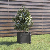 Cumpara ieftin Jardinieră de grădină, gri, 31x31x31 cm, lemn masiv de pin