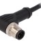 Mufă M12 4-Pin Tată unghiular Ethernet IP67 250V 4A