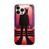 Husa compatibila cu Apple iPhone 13 model Michael Myers, Silicon, TPU, Viceversa, Transparent, Carcasa