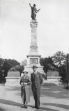 P2534N Fotografie la Monumentul Eroilor din Ruse, Bulgaria, 1933