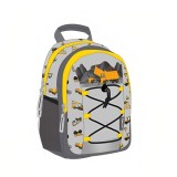 RUCSAC MINI KIDDY, DIMENSIUNE 23 X 20 X 9 + 6 CM, MOTIV CONSTRUCTION TRUCK
