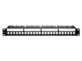 Patch Panel QOLTEC 1U 24 Porturi Cod 54516 - Organizare Rețea Eficientă