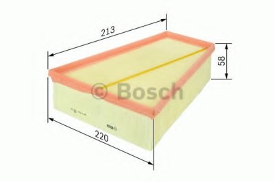 Filtru aer SKODA FABIA II Combi (2007 - 2014) BOSCH 1 457 433 532 foto