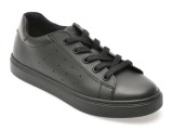Cumpara ieftin Pantofi sport GEOX negri, J45ECA, din piele naturala