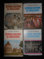 OVIDIU DRIMBA - ISTORIA CULTURII SI CIVILIZATIEI 4 volume, seria integrala foto