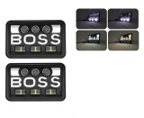 Cumpara ieftin Set de 2 bucati, LED halogen universal 5 , 12V-24V faza scurta lunga cu DRL lumini de zi, semnalizator alb-galben 9600lm pentru ATV, jeep, camion, tra