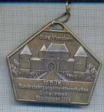 AZ 58 MEDALIE - COMPETITIE DE INOT-GERMANIA -PANGLICA NEGRU-ROSU-GALBEN