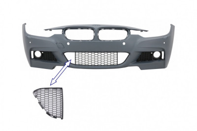 Grila Central Inferioara STANGA BMW 3 Series F30 F31 M-Tech (2011-2019) Performance AutoTuning foto