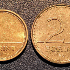 Monede Ungaria - 1 forint (1999), 2 forint (1995)