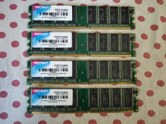 Kit Memorie Ram Patriot 4 GB (4X1) 400 Mhz DDR 1 Desktop. foto