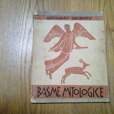 ZECE BASME MITOLOGICE - Al. Odobescu - MAC CONSTANTINESCU (ilustratii)- 1959,55p