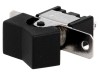 Comutator Rocker SPDT ON-(ON) 3A/250VAC Negru