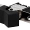 Comutator Rocker SPDT ON-(ON) 3A/250VAC Negru