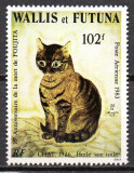 Wallis &amp; Futuna 1983, Arta, Pictura, Fauna, serie neuzata, MNH, Nestampilat