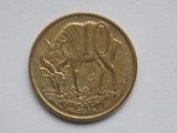 10 SANTIM 1977 ETIOPIA-nonmagnetic